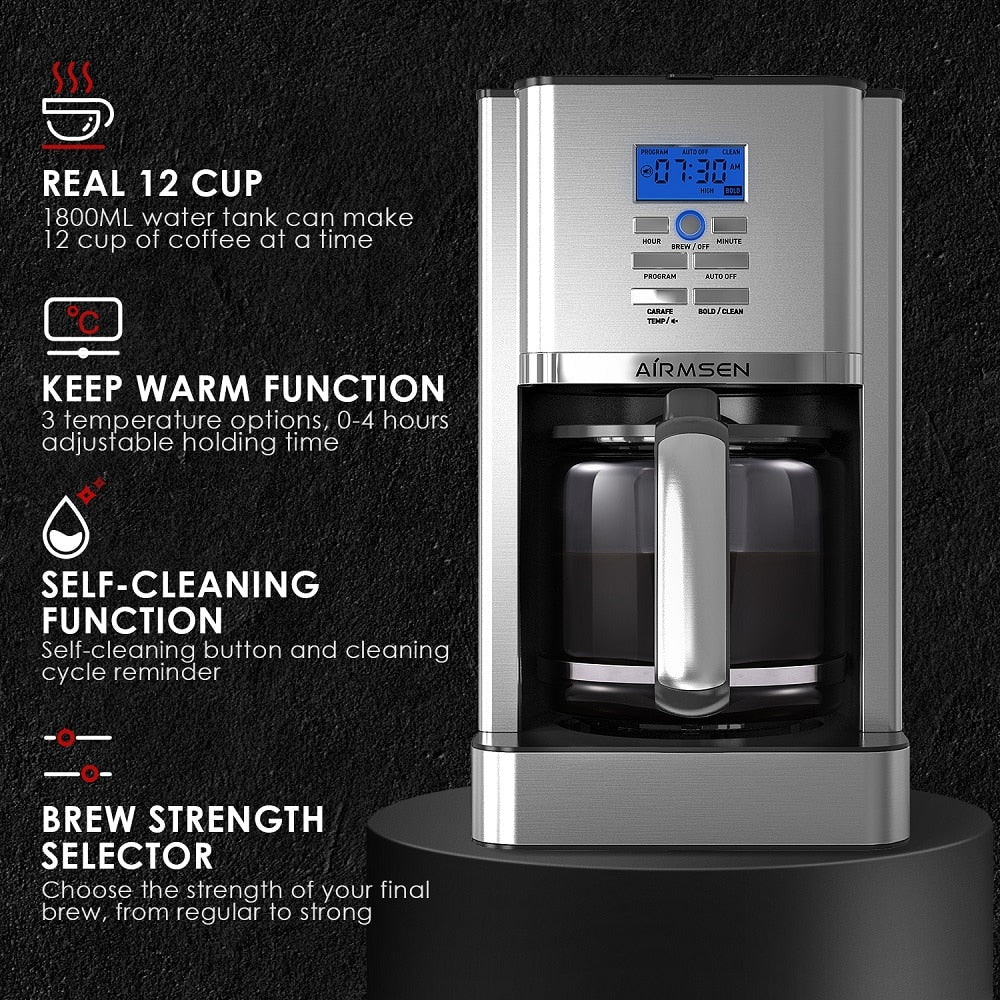 Drip Coffee Machine - Liv Smart Tech